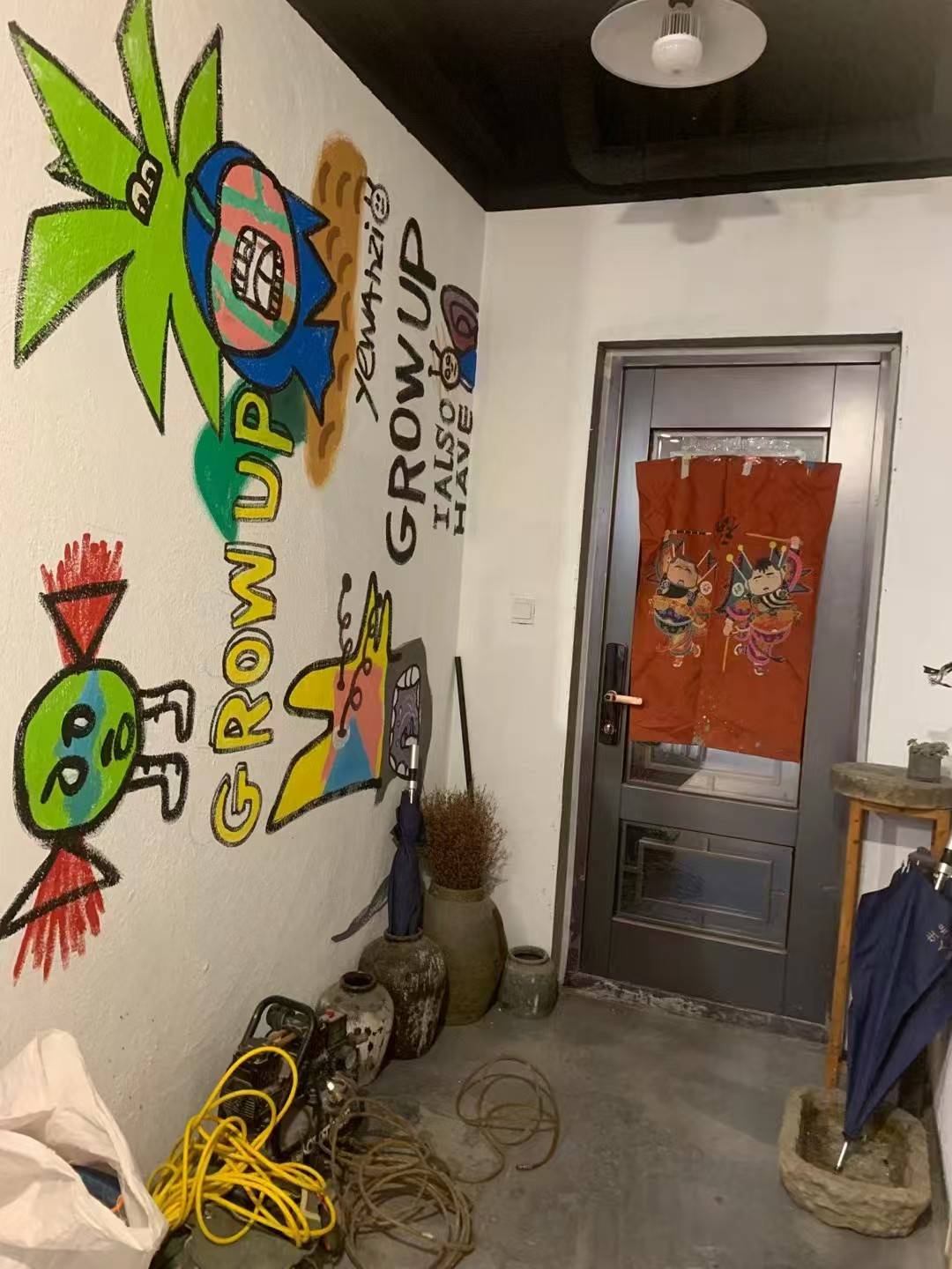 杭州文化墙彩绘案例