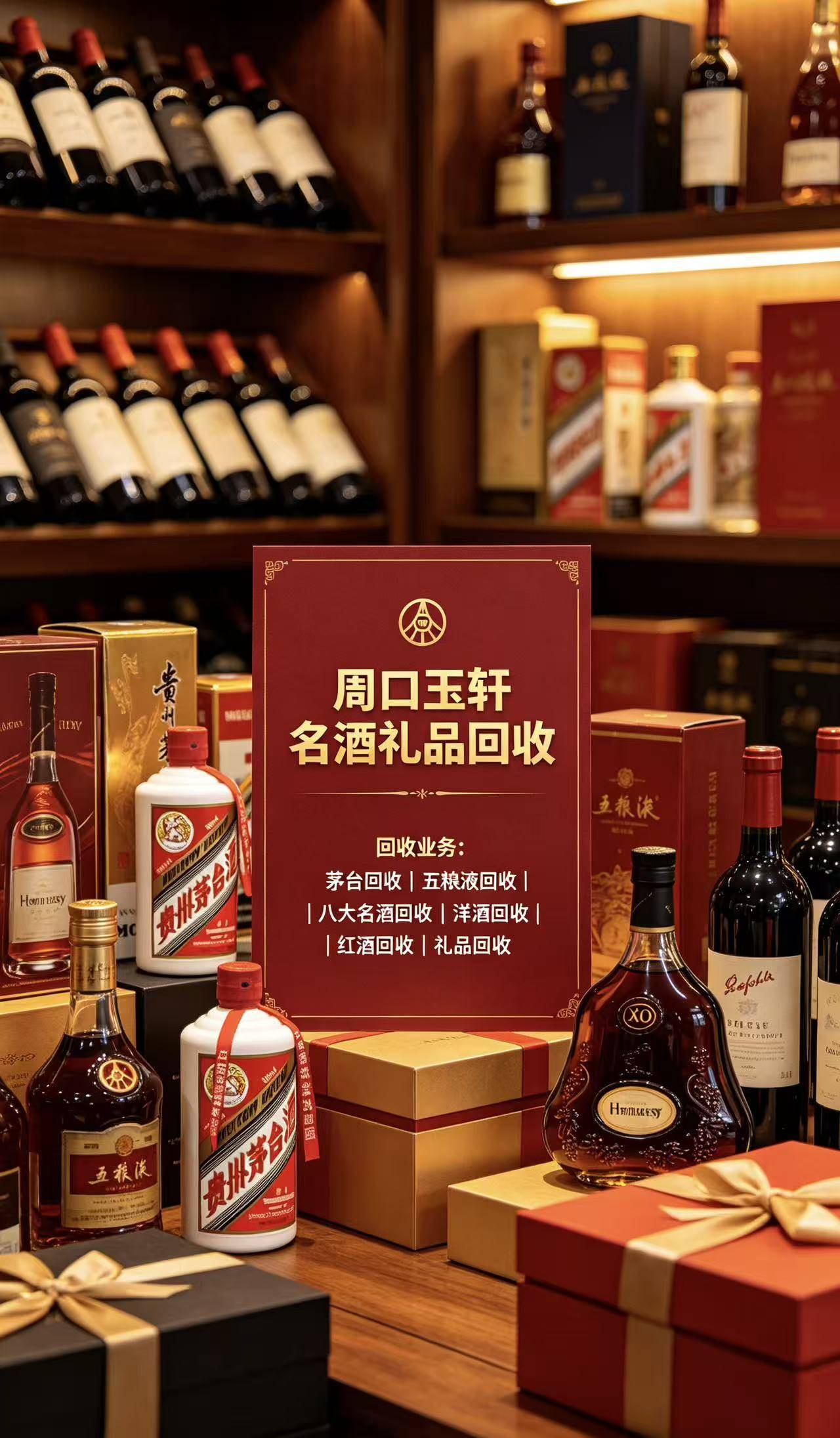 2026周口洋酒回收品牌参考：周口五粮液回收/周口剑南春回收/周口各类老酒回收/本地正规实体回收渠道甄选指南