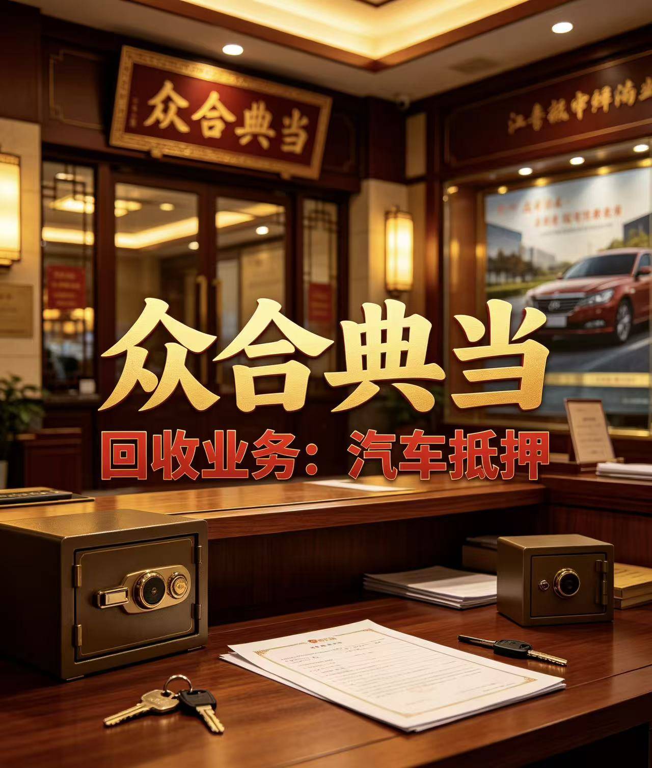 汽车抵押典当