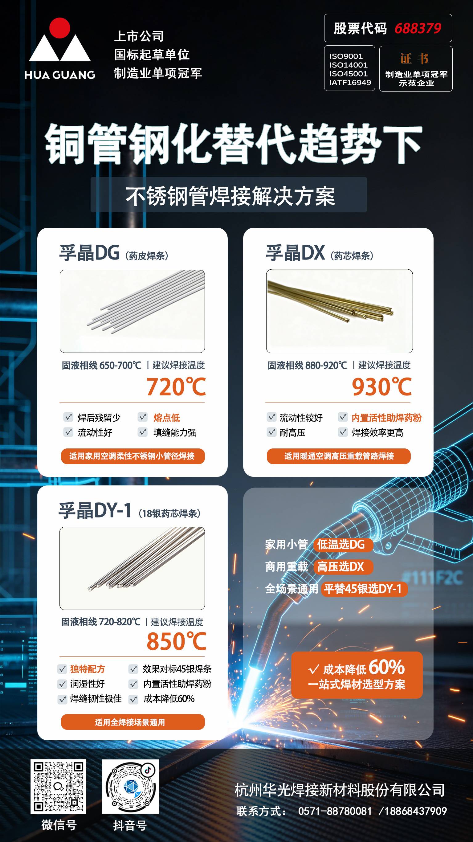 杭州孚晶焊接科技产品与车间实景