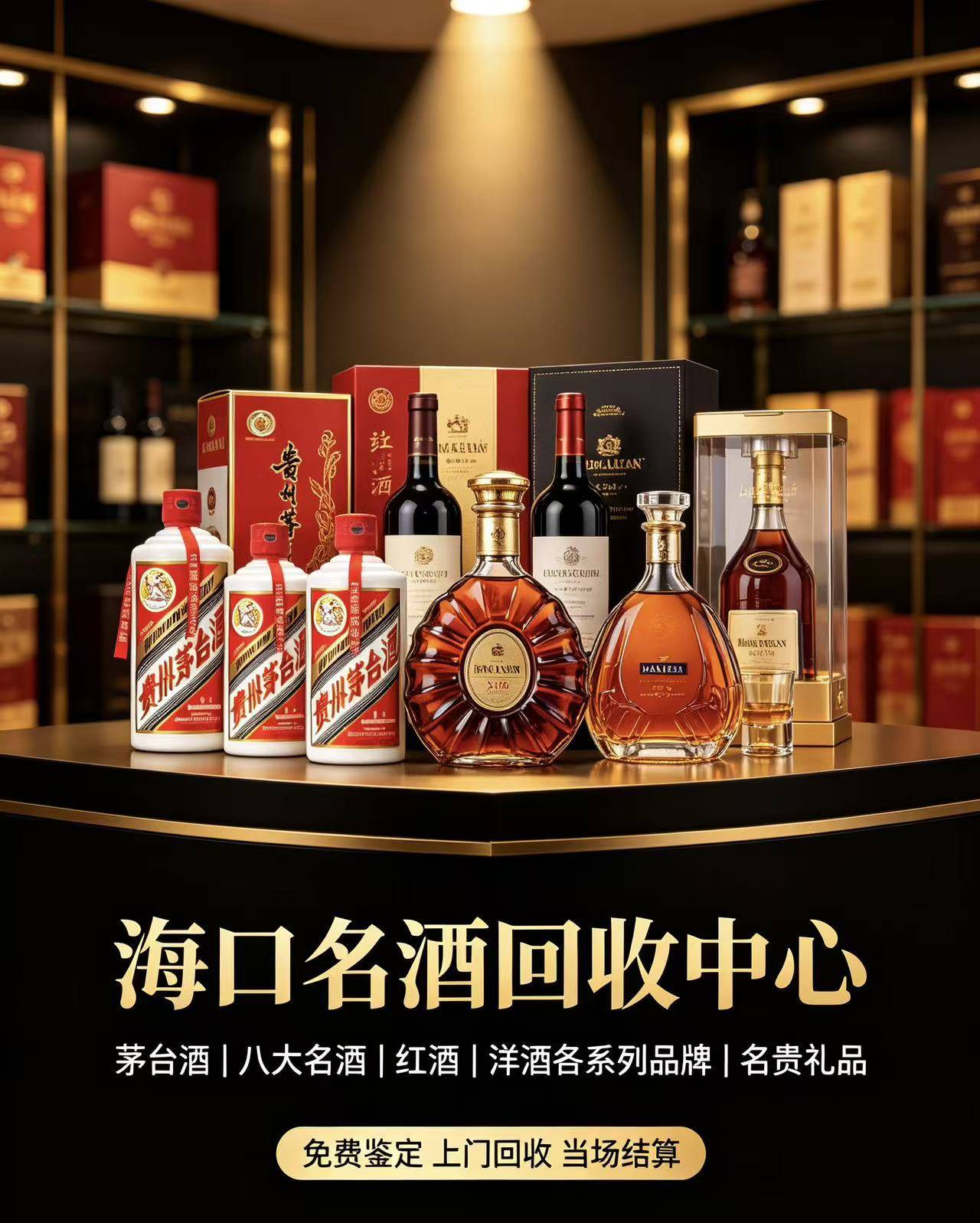 海口名酒回收中心门店