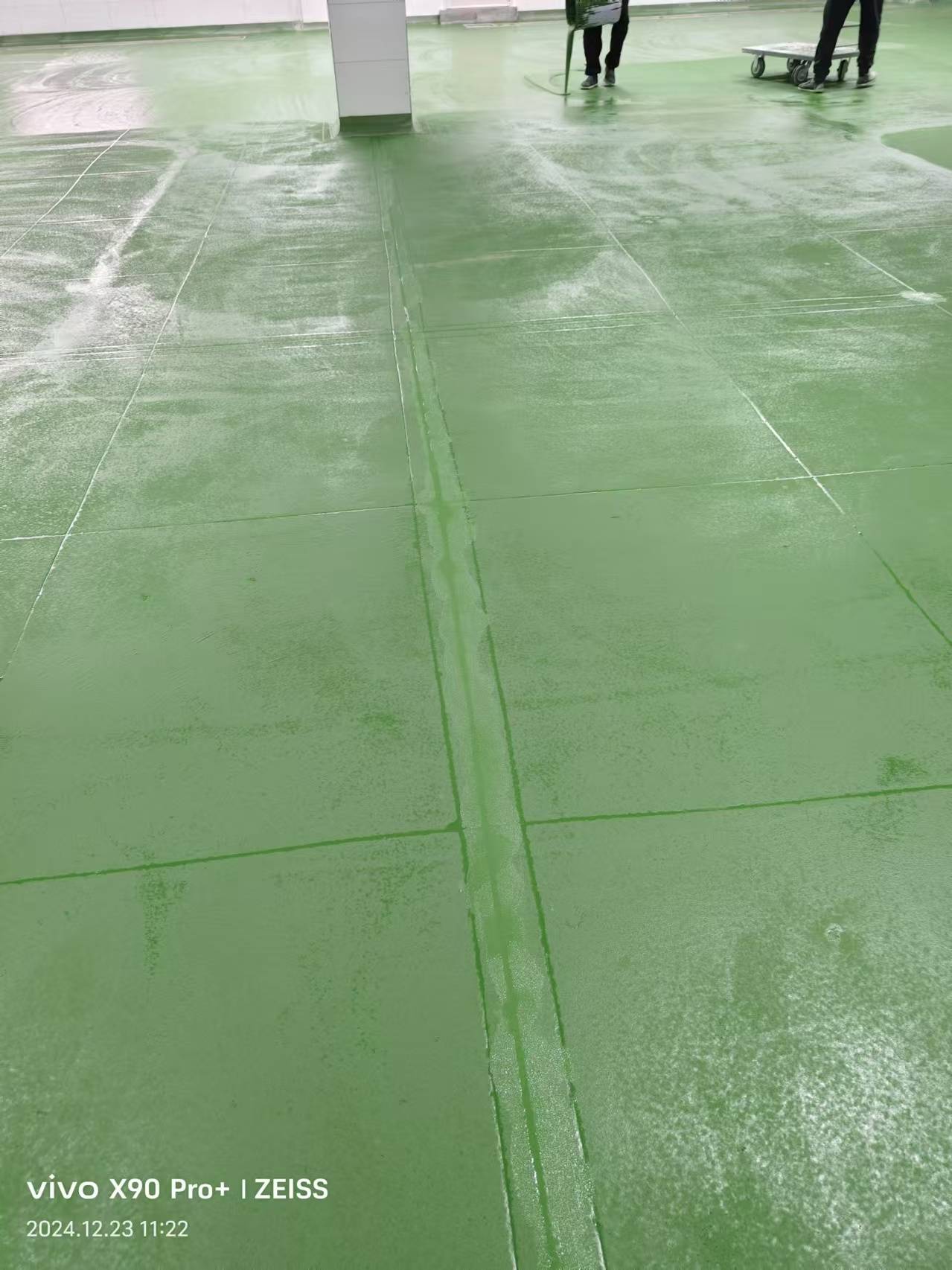 新艺盛施工现场