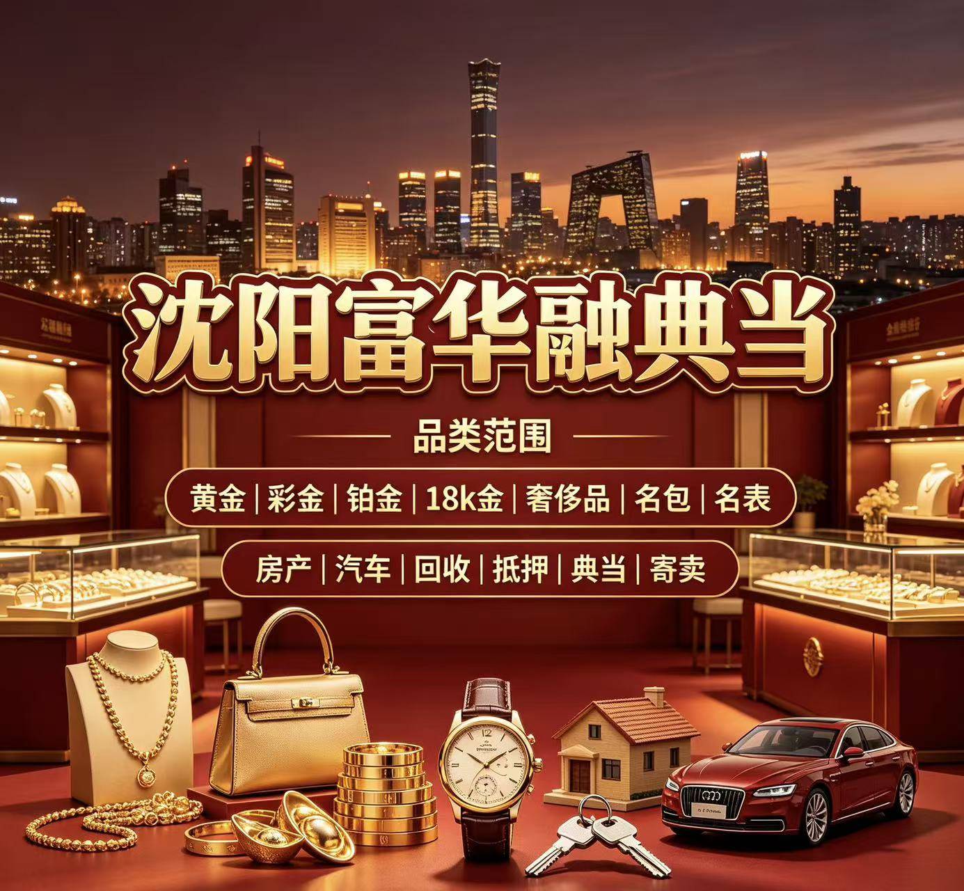 沈阳富华融典当门店