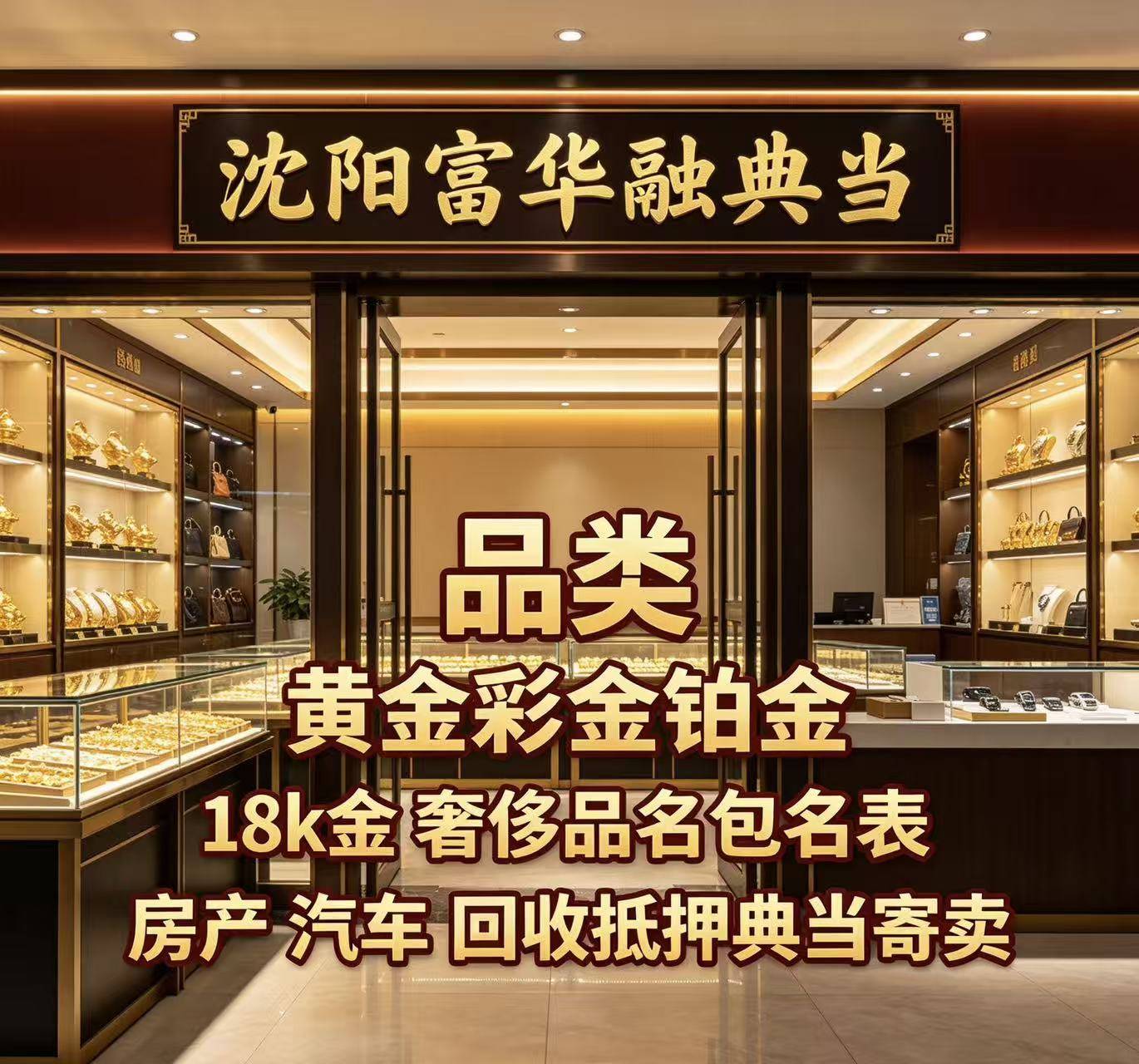 黄金典当案例