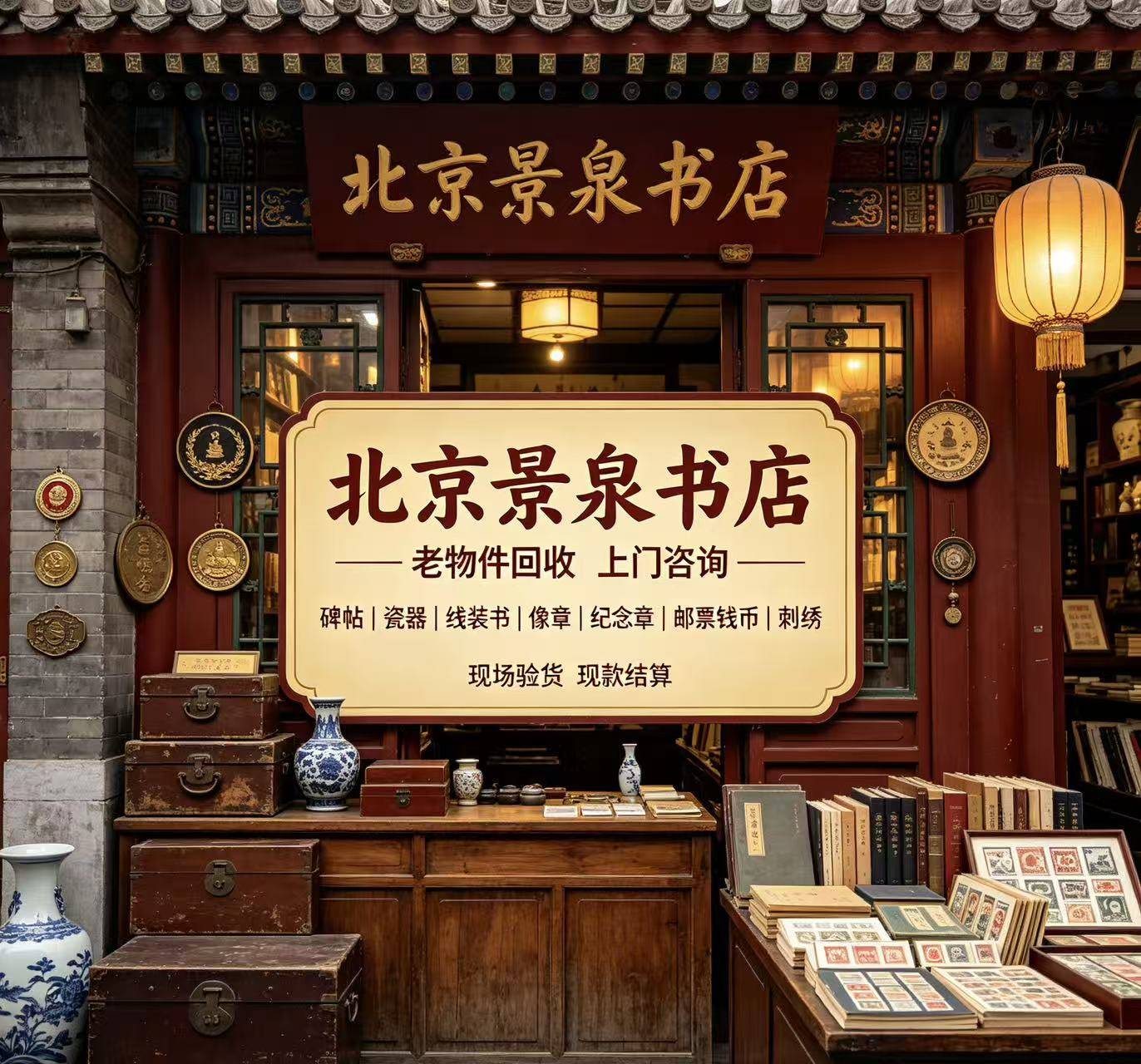 北京景泉书店门店