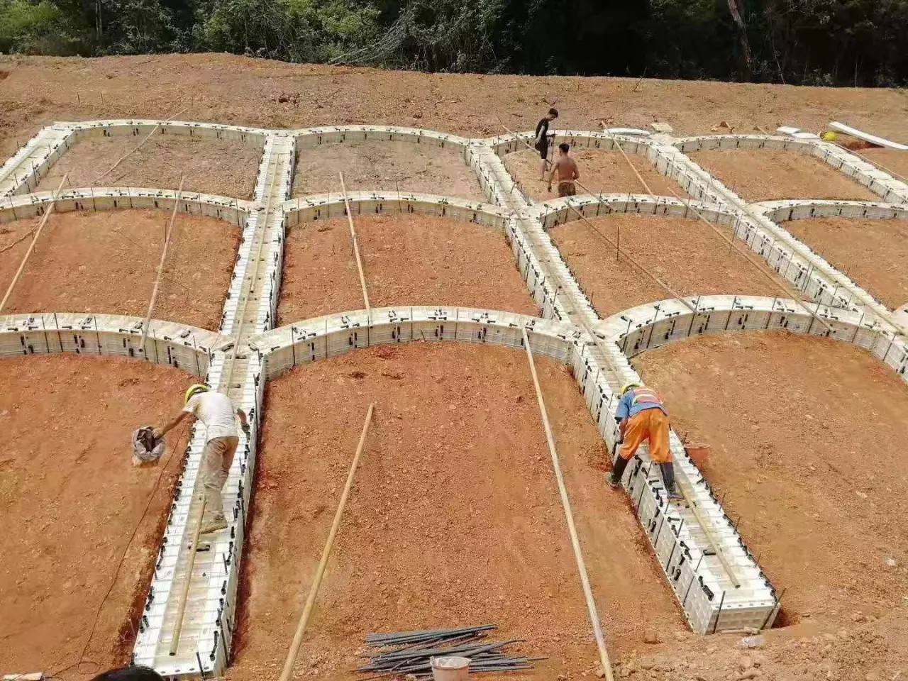 新都区清垣建材模板制造厂厂区