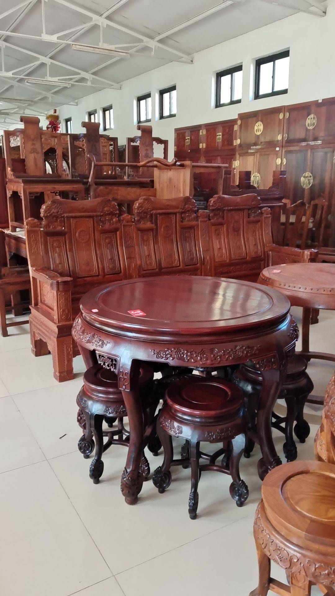 北京鸿轩居红木家具有限公司实体展厅