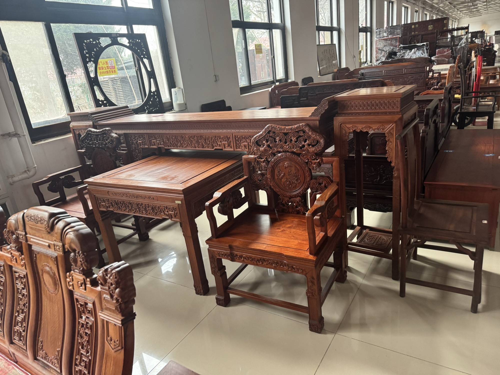北京鸿轩居红木家具有限公司实体展厅