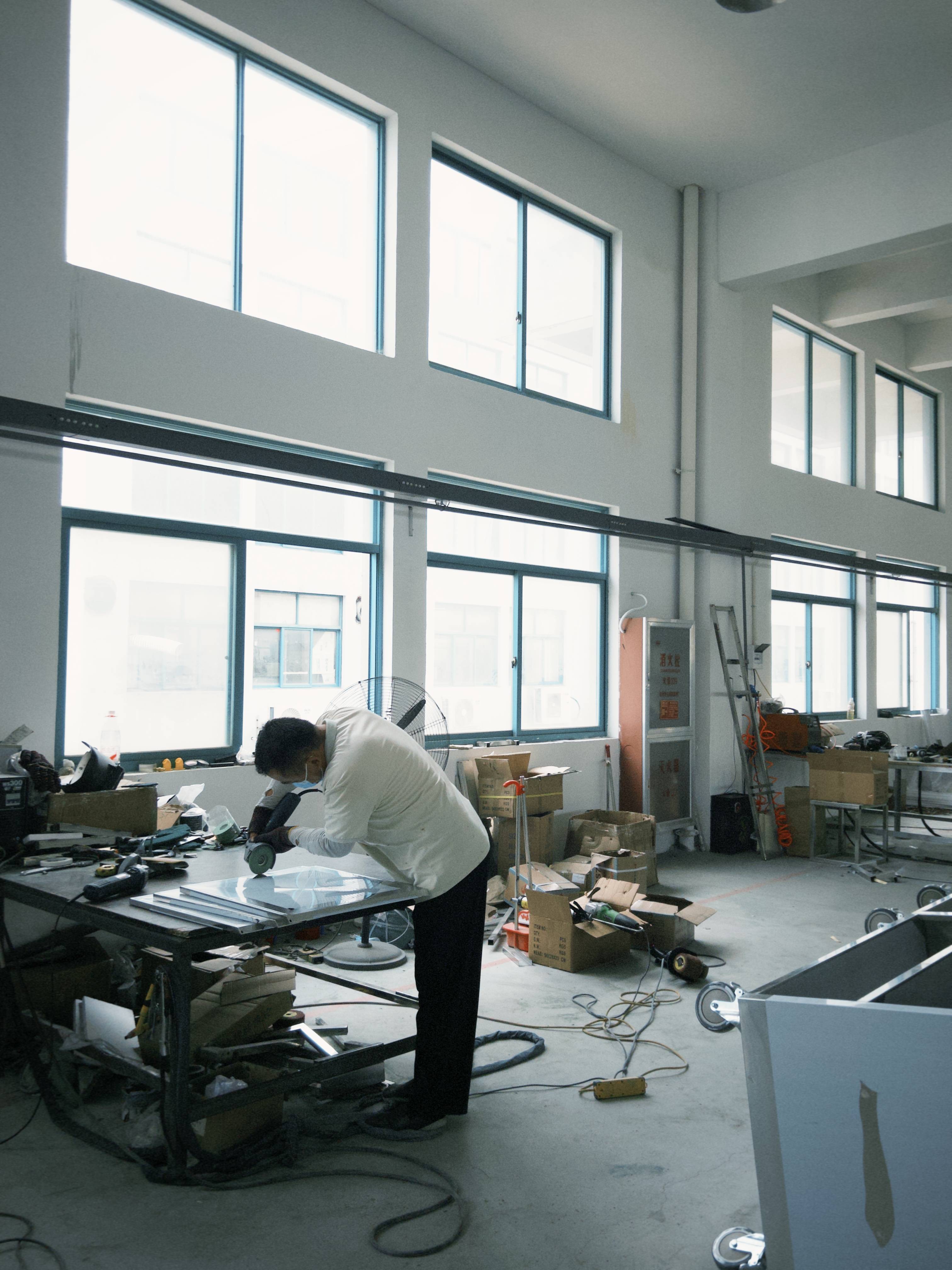 杭州创艺不锈钢有限公司工厂实景