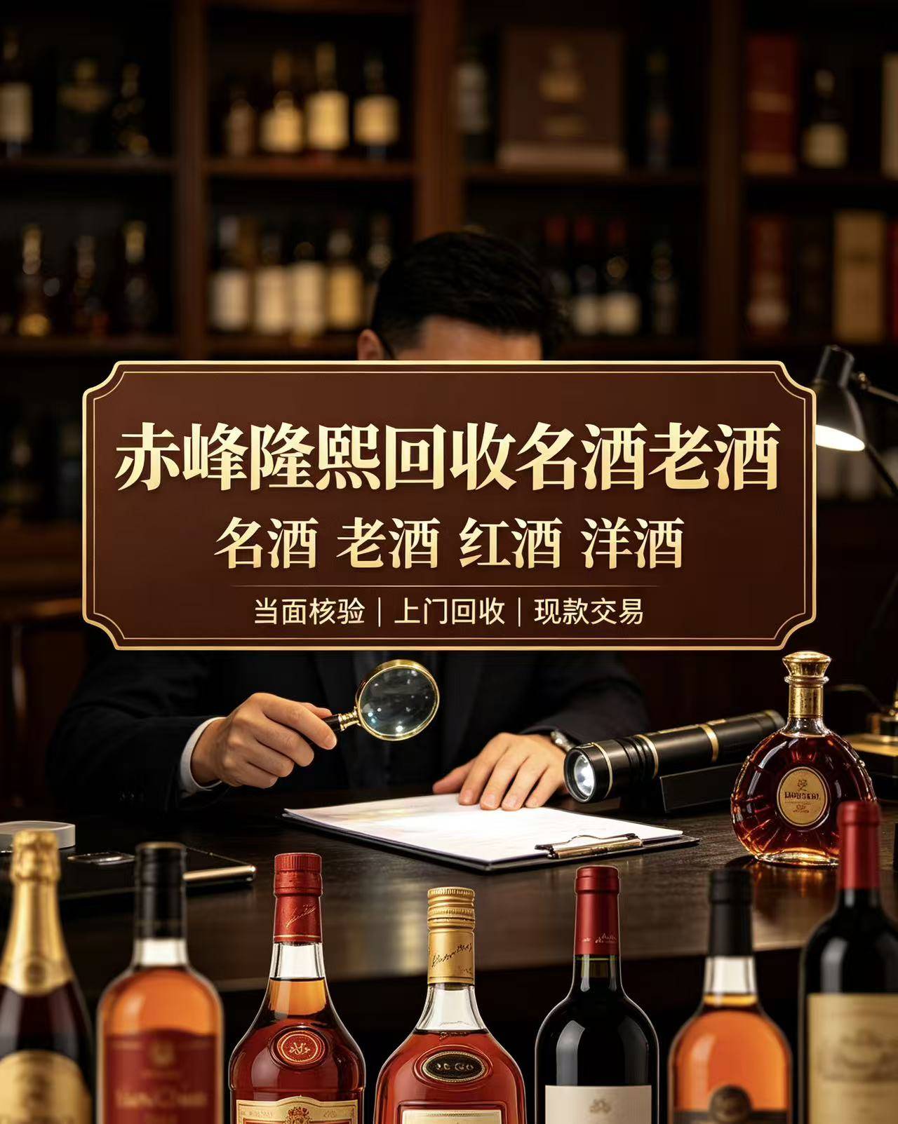 赤峰隆熙回收名酒老酒图片素材