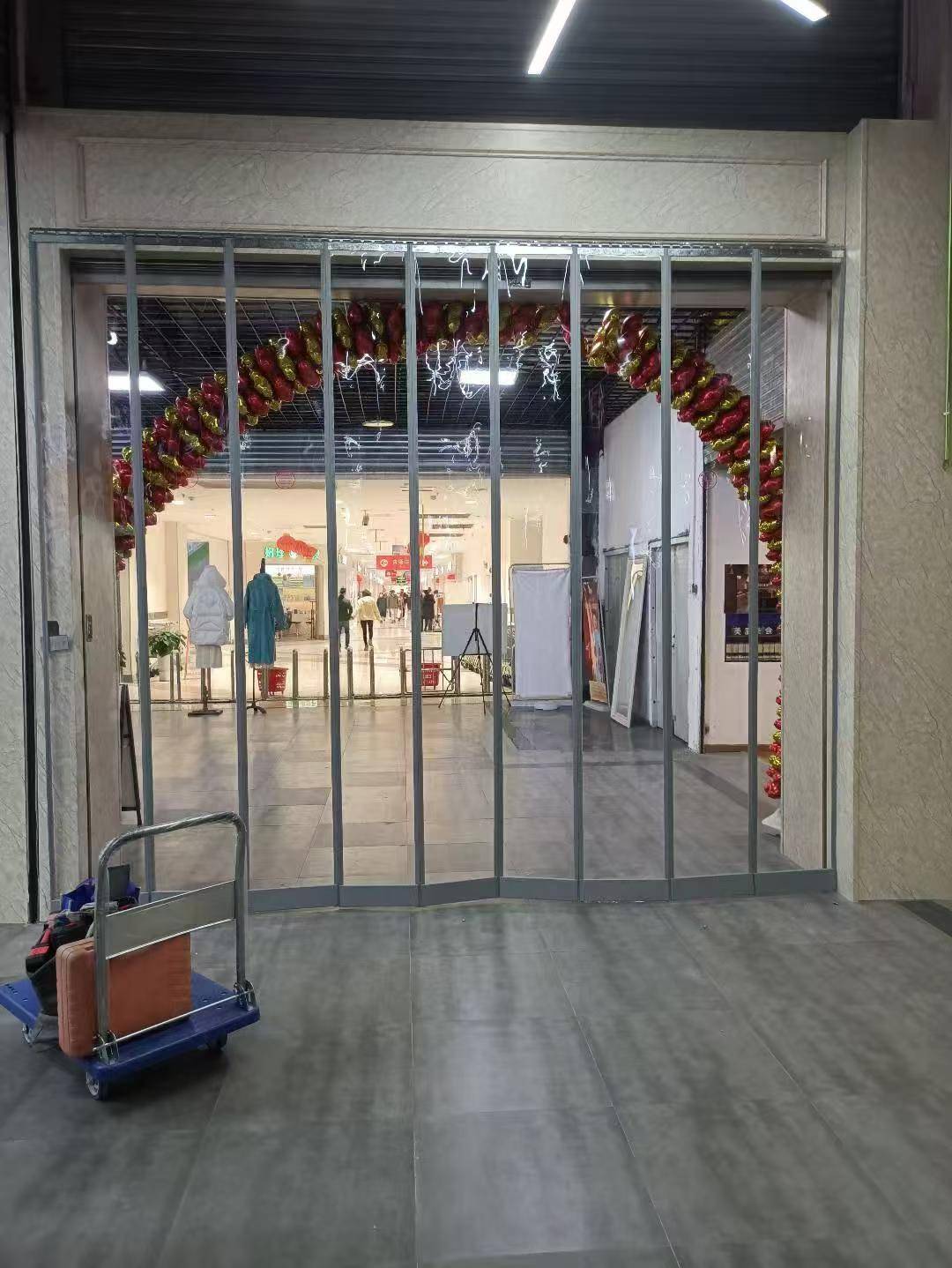 PVC透明门帘