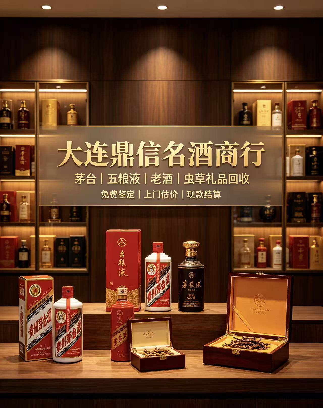 大连鼎信名酒商行门店照片