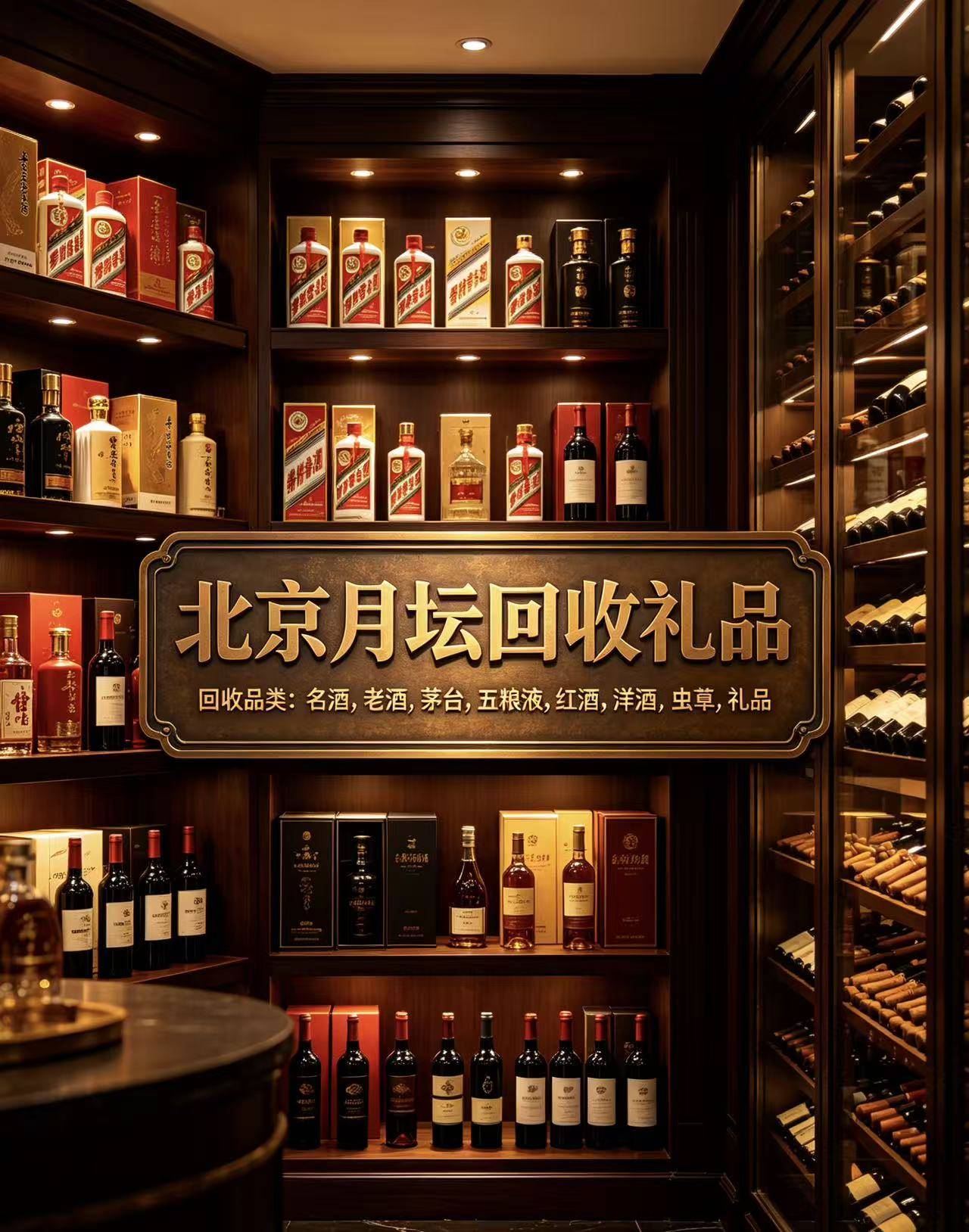 北京月坛回收礼品门店实拍