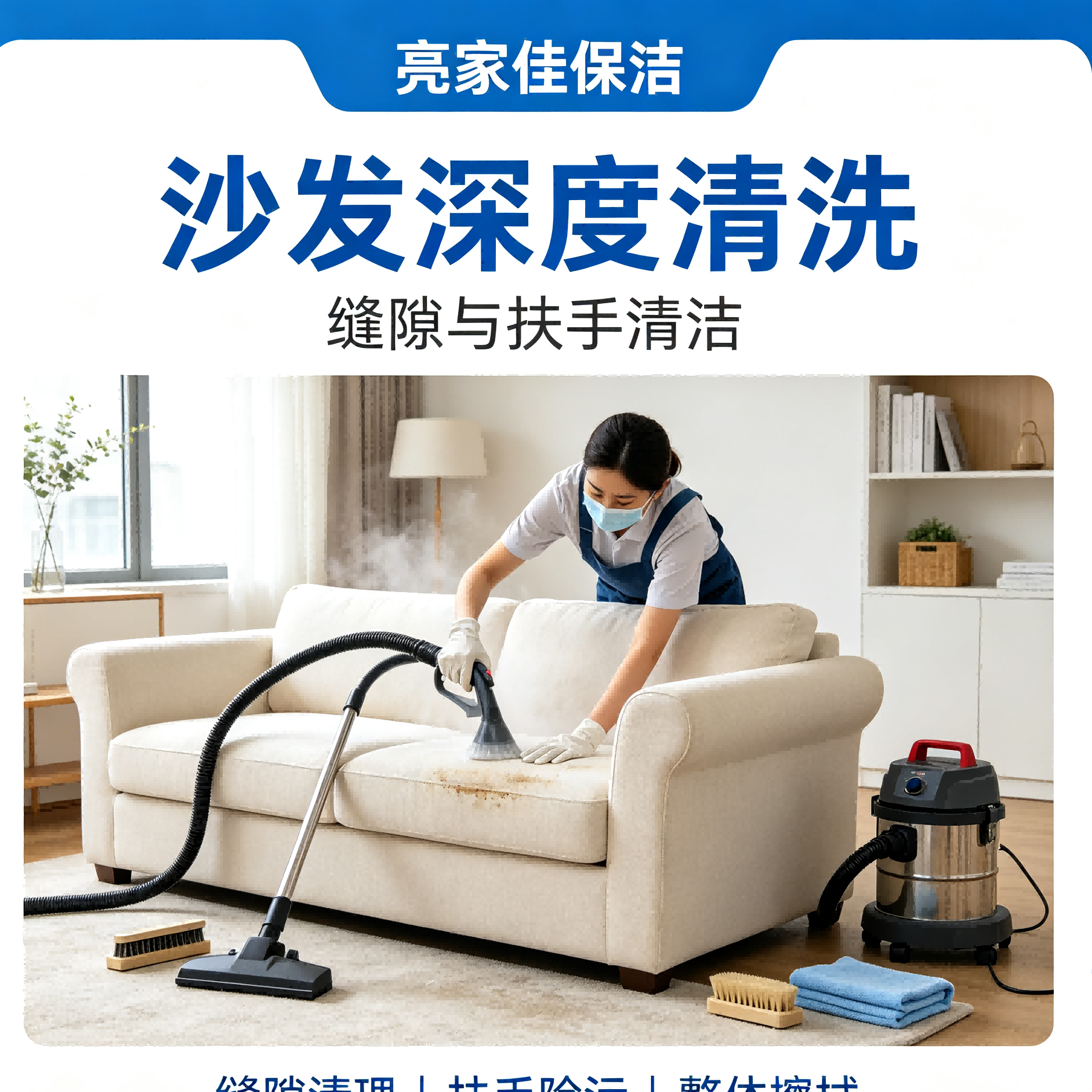 汽车4S店整体保洁托管项目