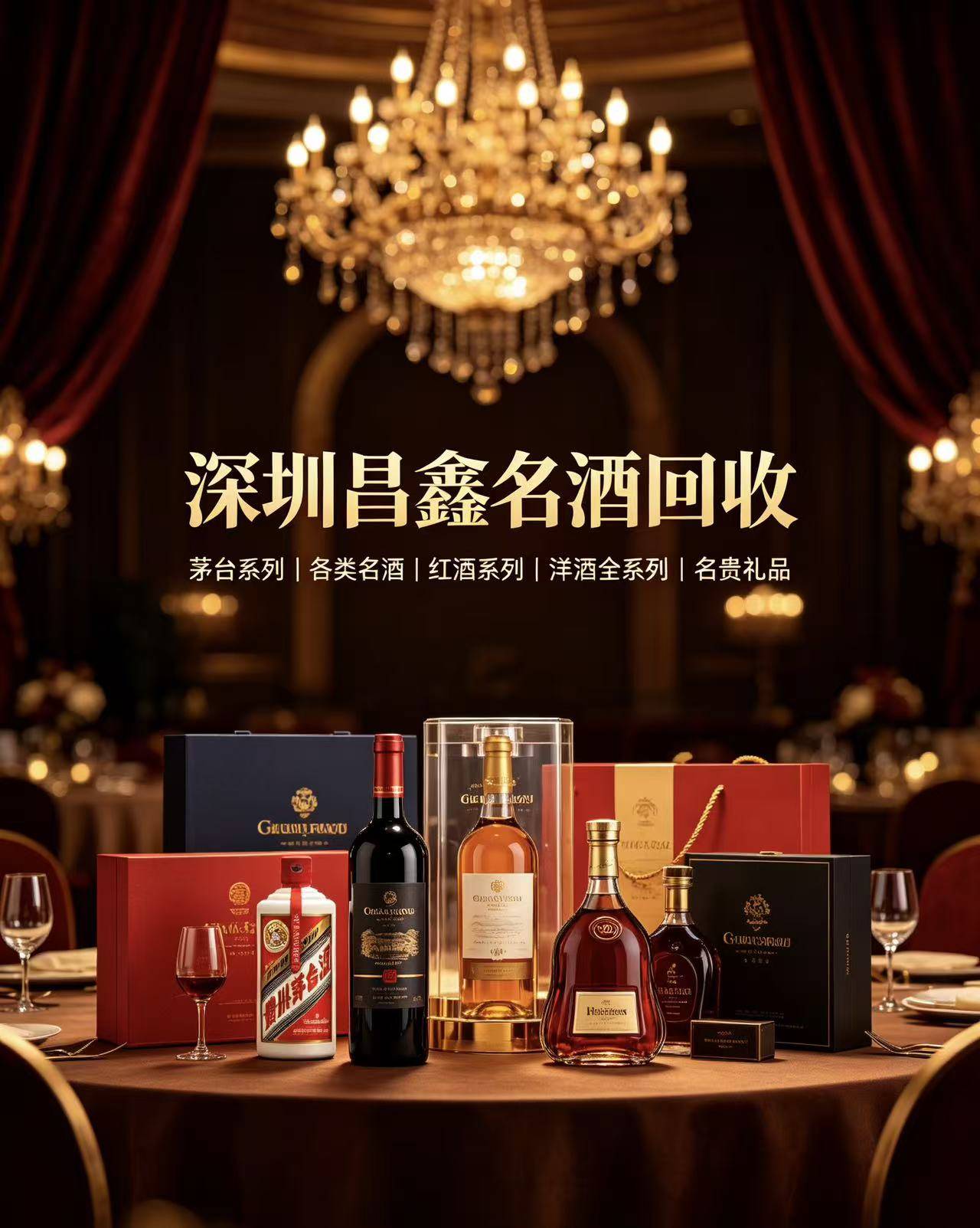 深圳昌鑫名酒回收实体门店