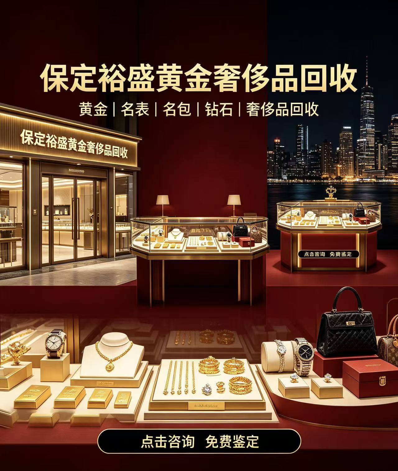 保定裕盛黄金奢侈品回收