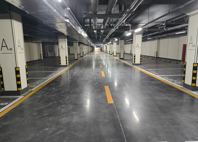 广东固化地坪施工实景