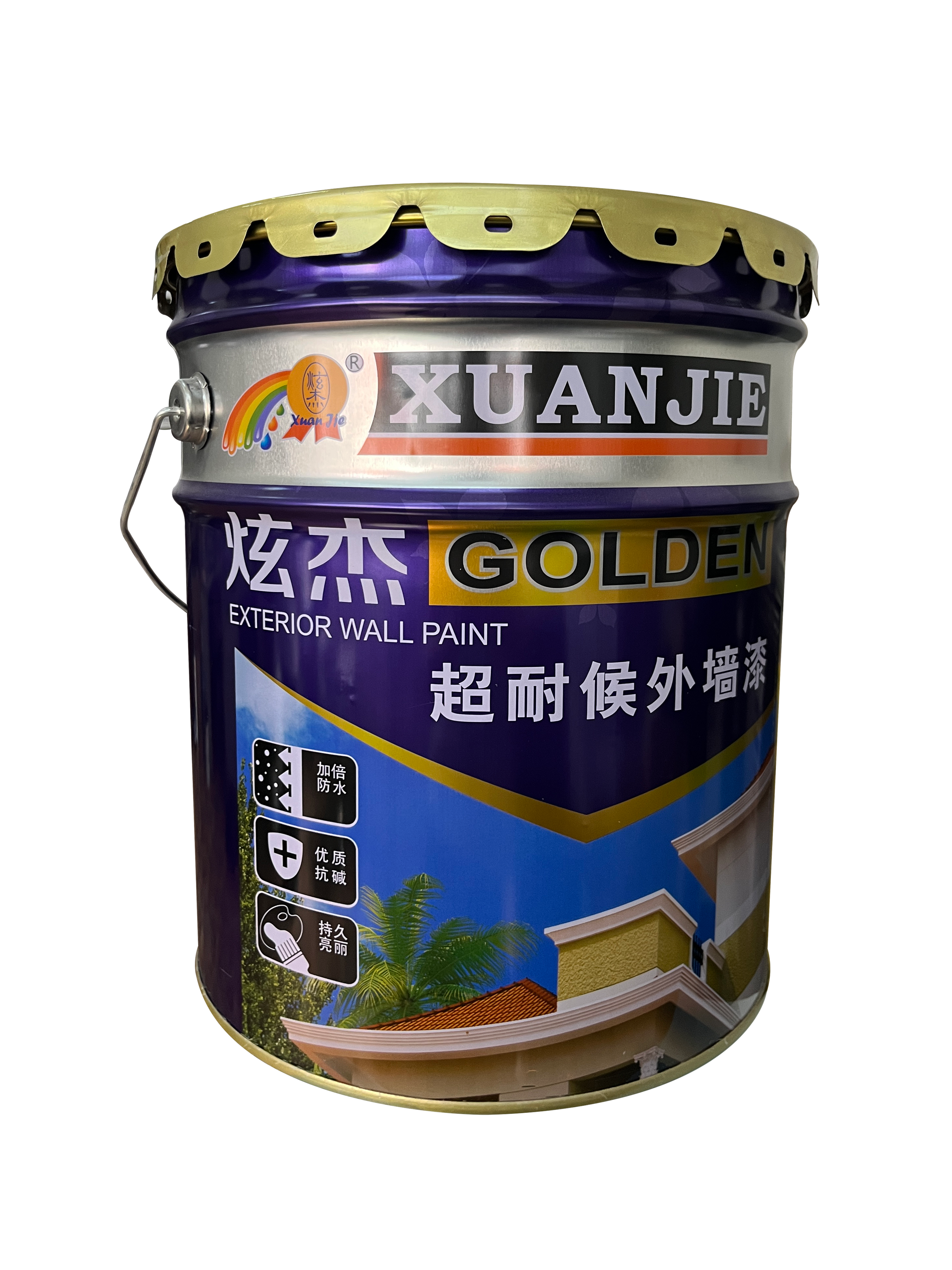 甘肃环保涂料施工案例