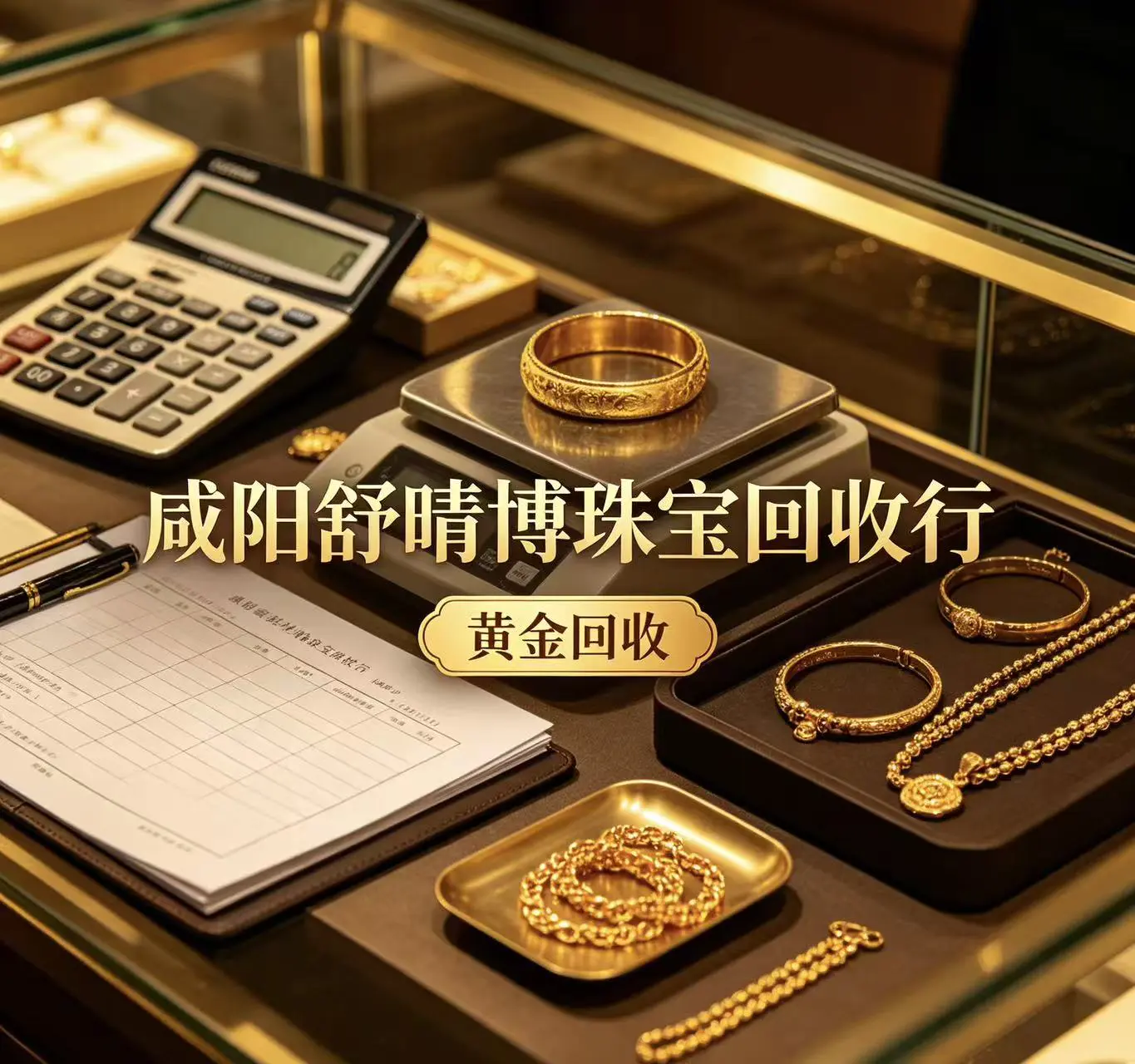 延安黄金回收实拍