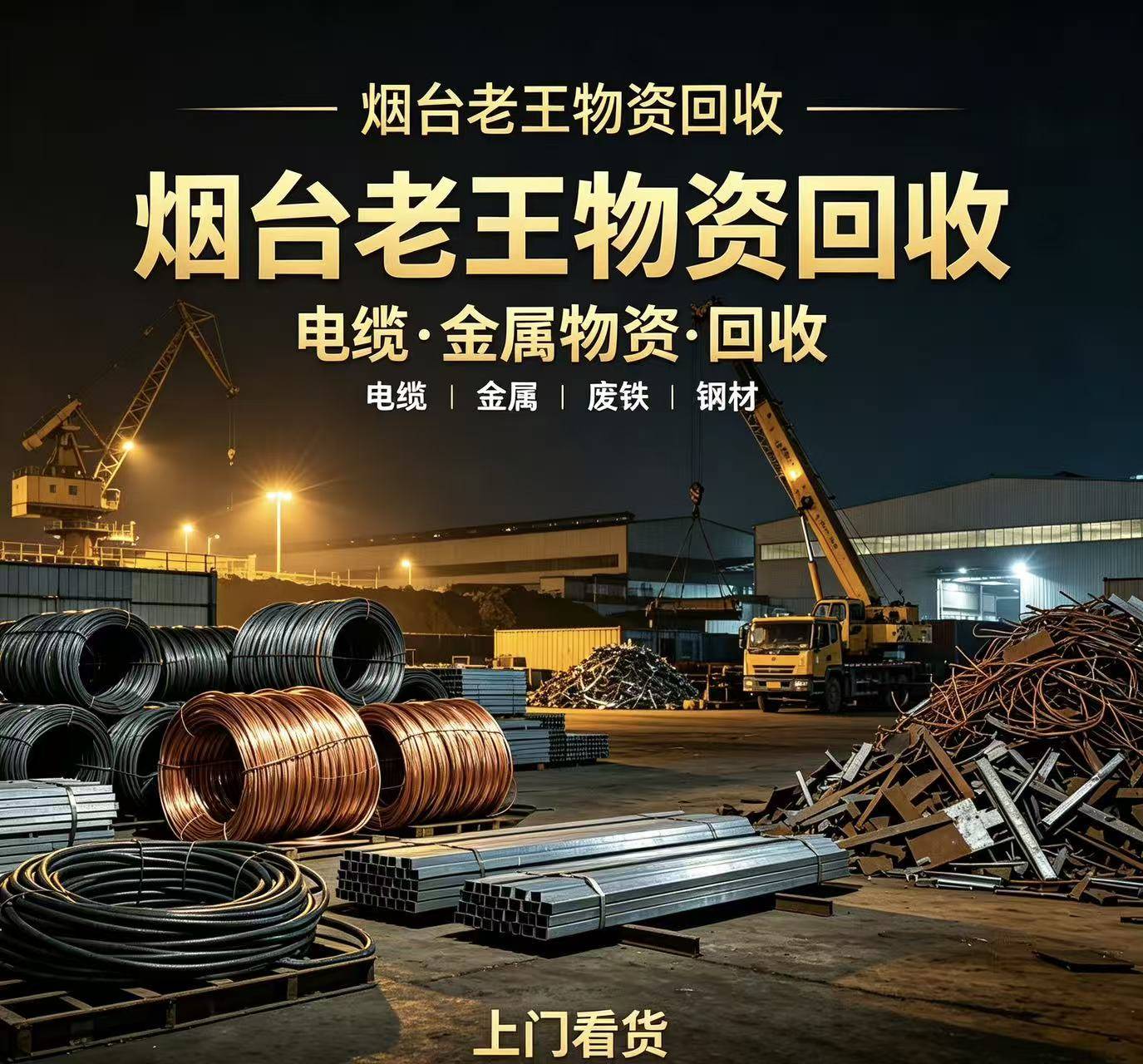广东物资回收现场