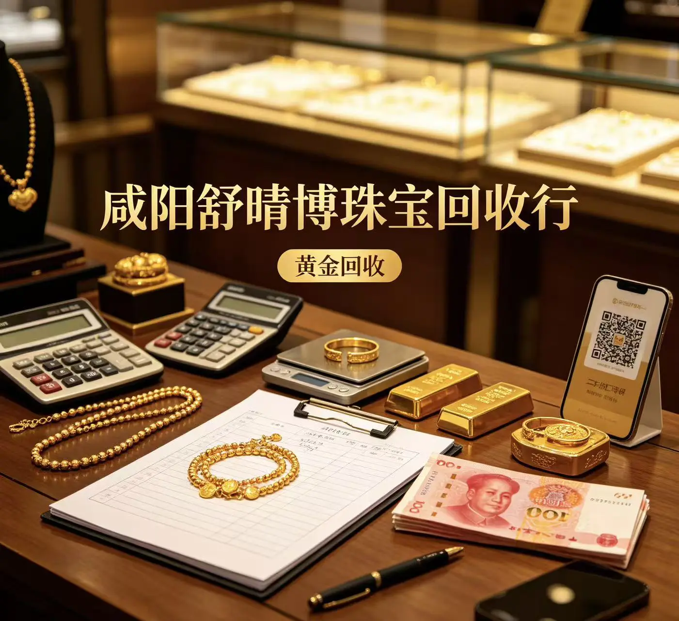 延安闲置黄金回收实拍