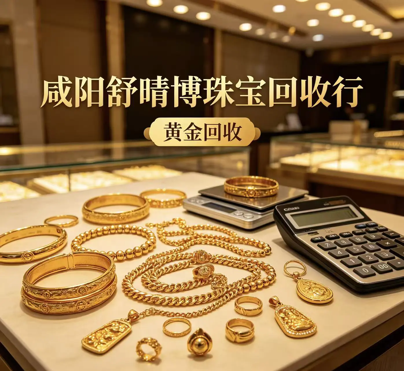 延安黄金首饰回收实拍