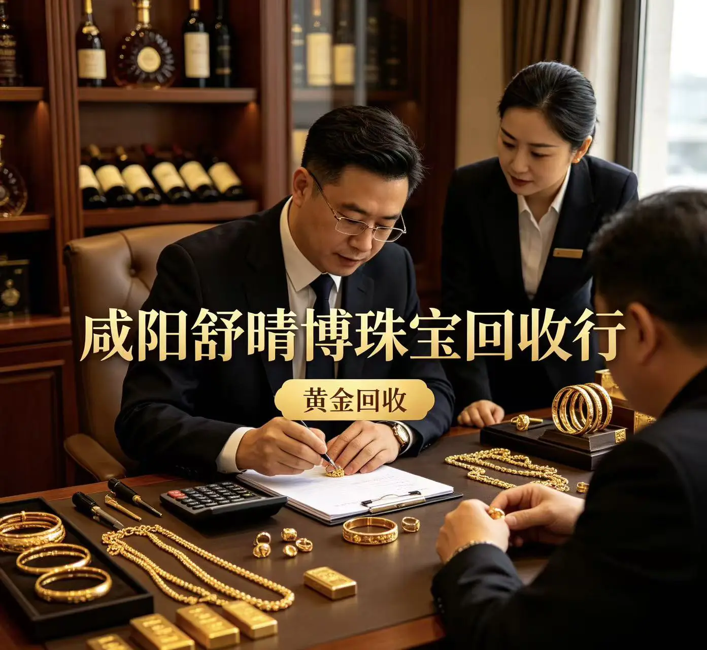 延安黄金检测实拍