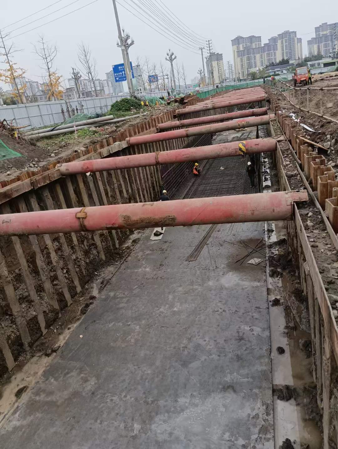 市政管廊与围堰止水钢板桩工程