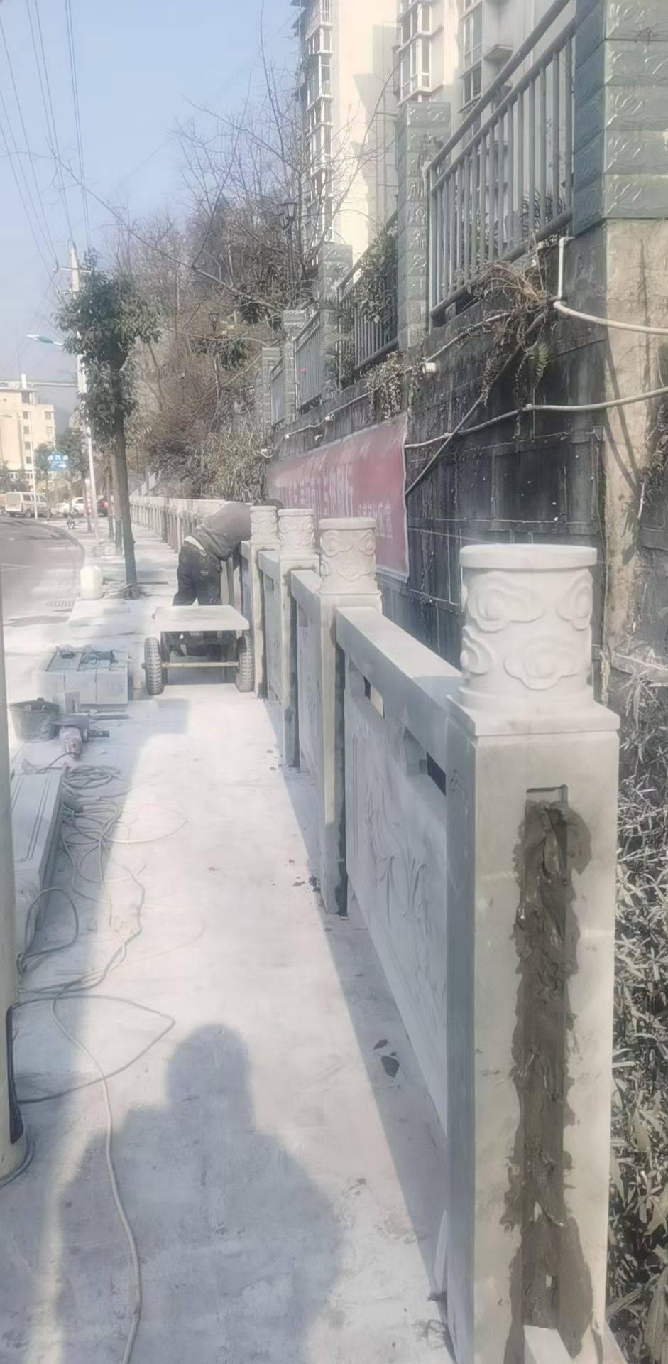 成都河道整治栏杆工程