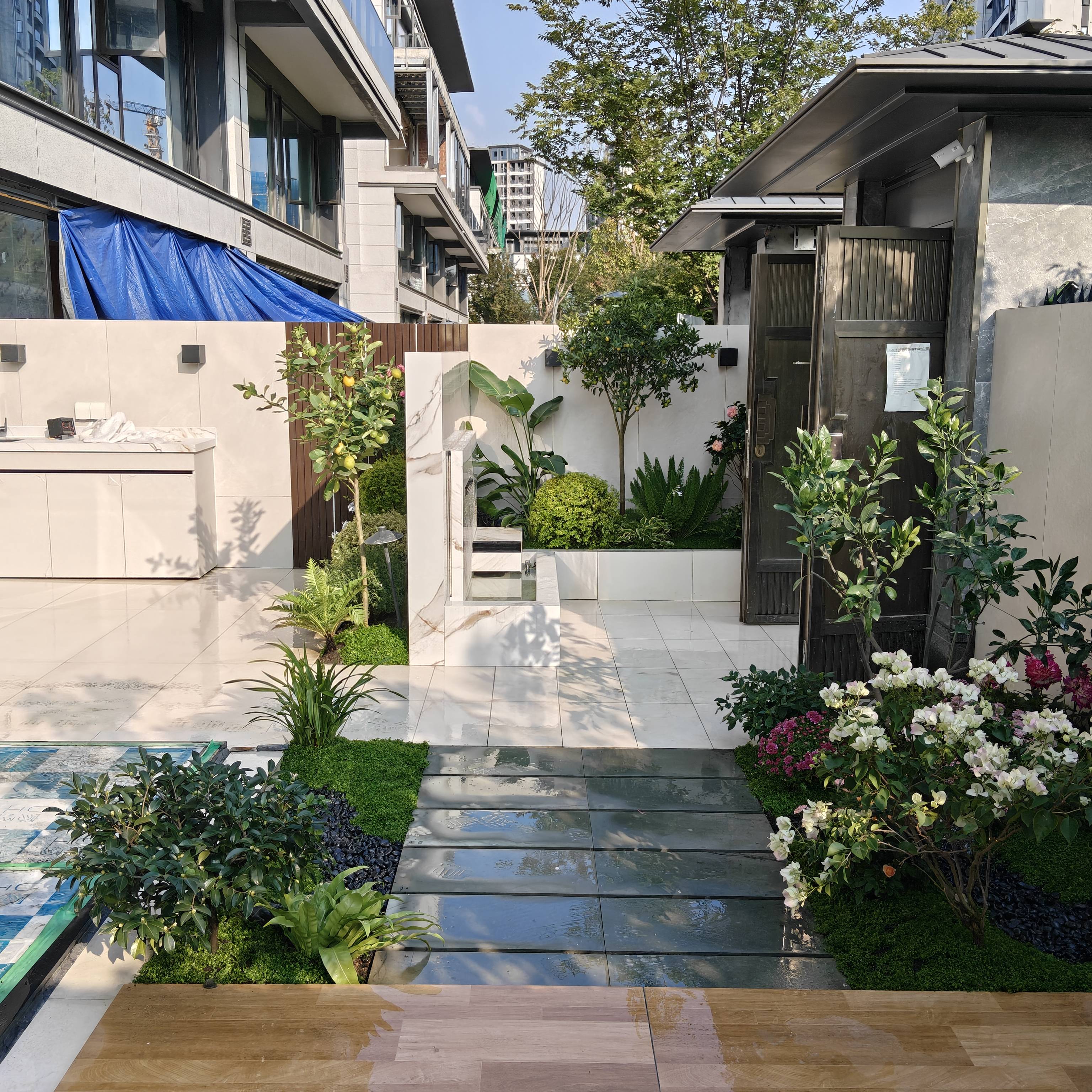 屋顶花园空中露台