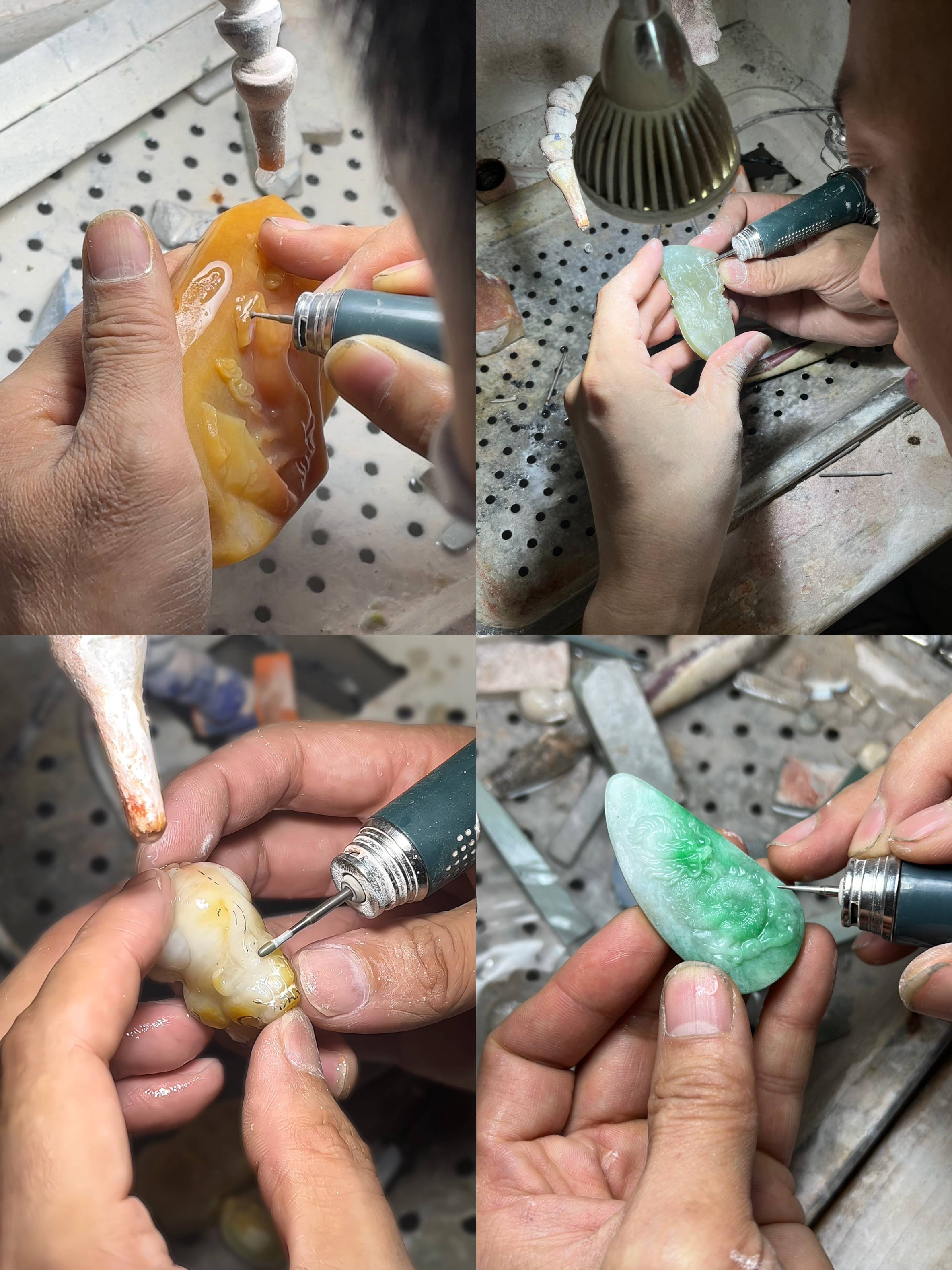 玉雕作品实拍