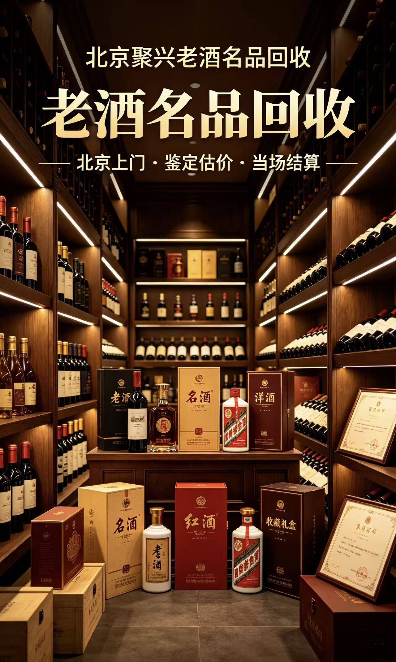 通州名优名酒回收实拍
