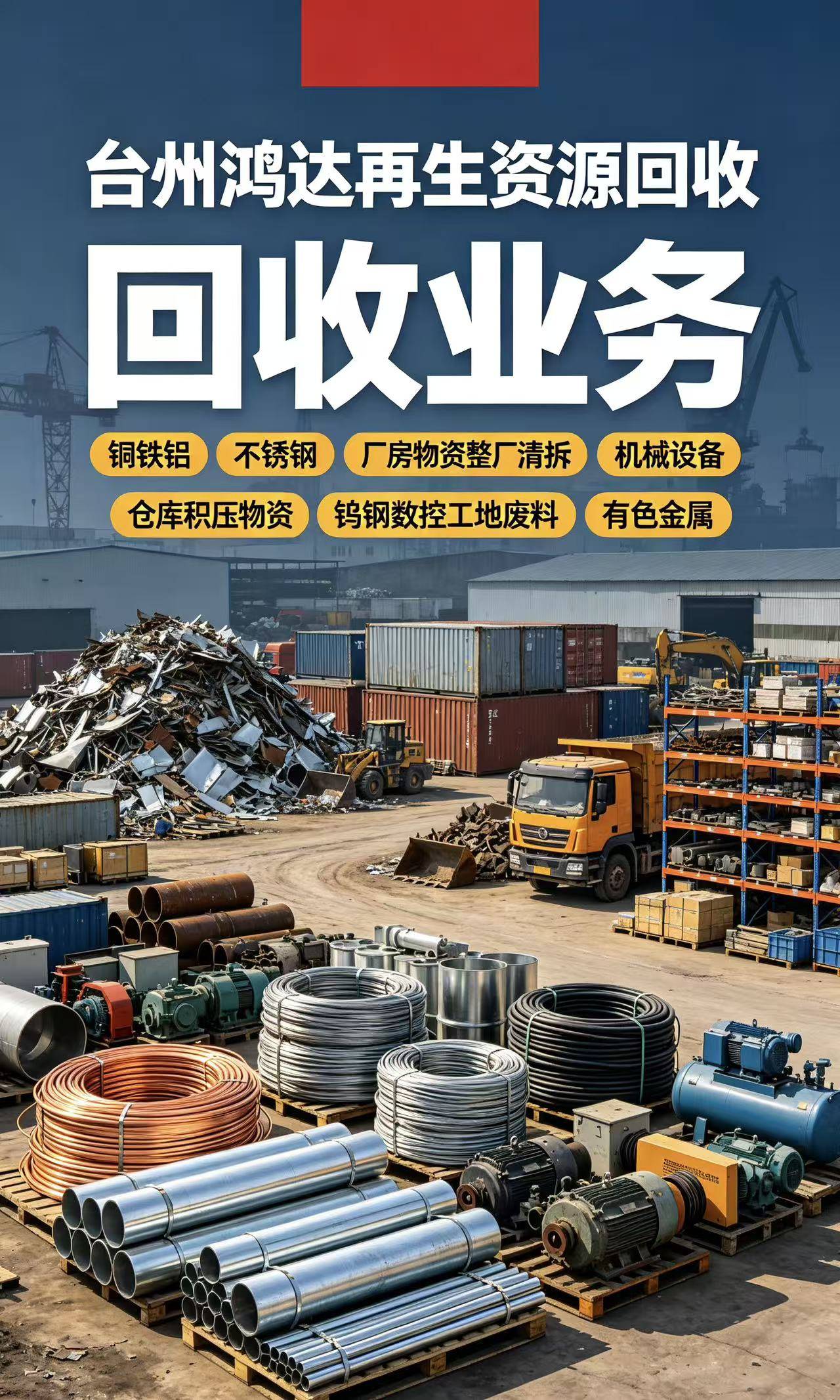 温岭工地与工业废料回收