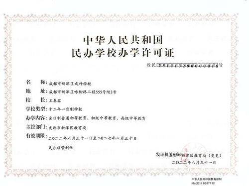成外学校